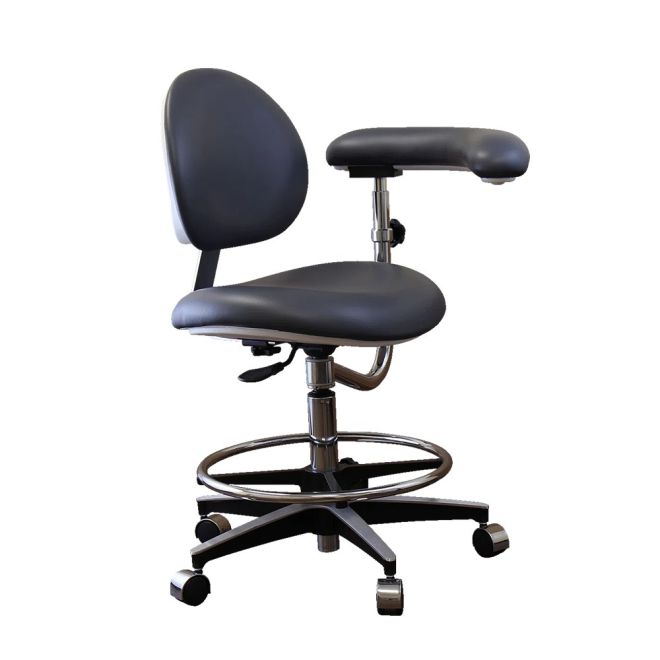 Belmont Equipment 091 Assistant Stool Vinyl Dental Chair
