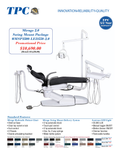 TPC Advanced Technology, Inc. MIRAGE Package MSP3500-LED550-2.0 Dental Chair