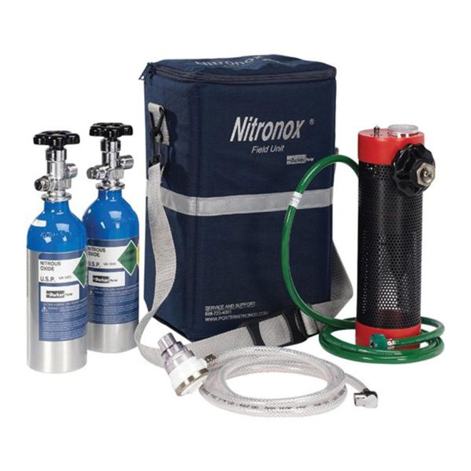 Porter Instrument Nitronox Portable Nitrous Oxide And Oxygen Analgesia System Field Unit